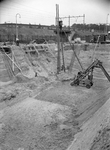45269 Gezicht in de bouwput voor het te bouwen rioolgemaal aan de Baden-Powellweg te Utrecht.